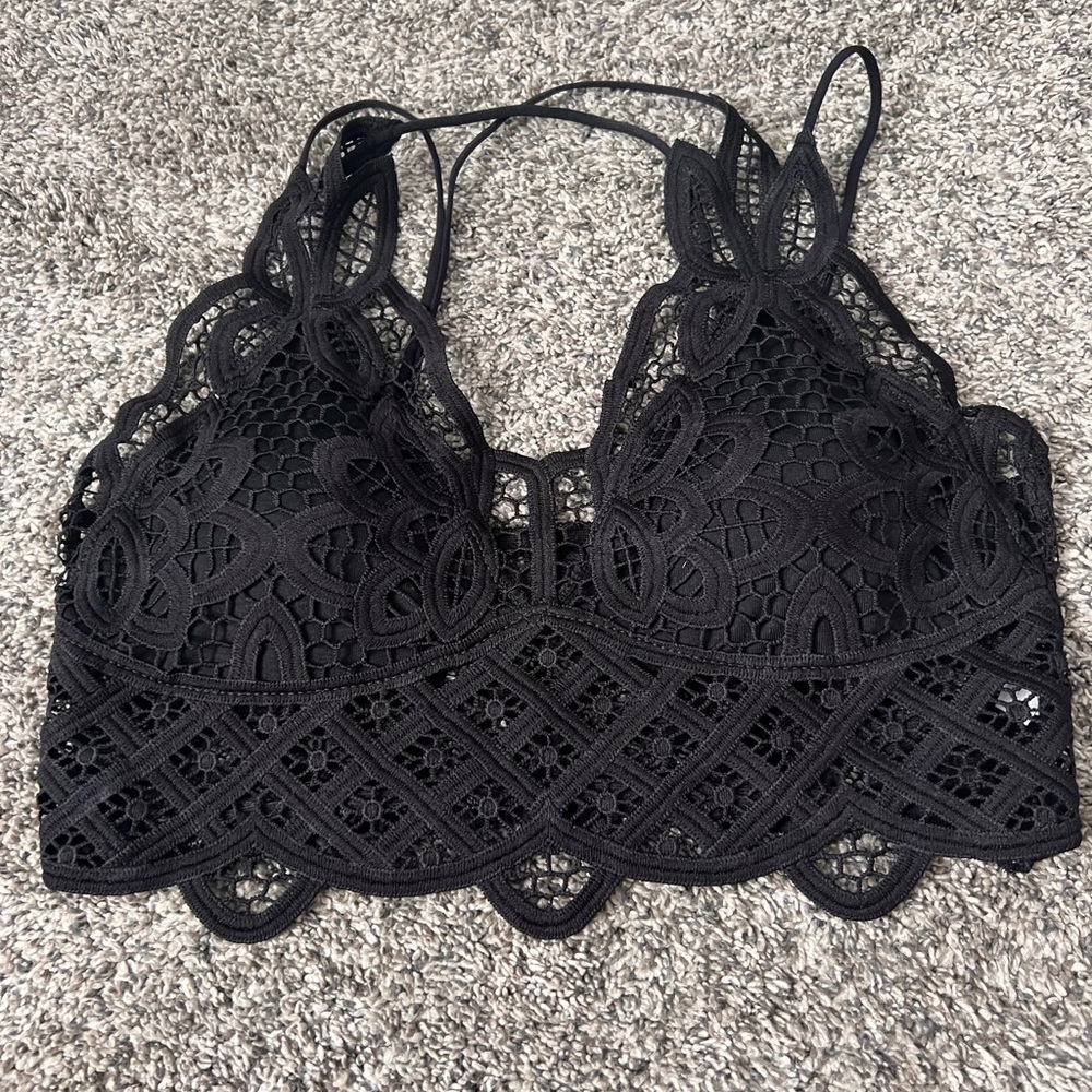 Black bralette
